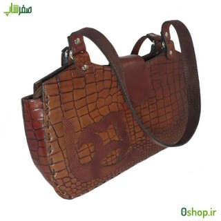 رنگ بندی کیف چرم زنانه مجلسی مدل ترمه بزرگ