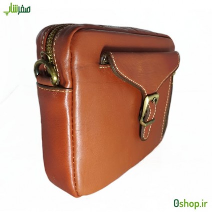 کیف اسپرت مردانه و زنانه چرم مدل جلو سگک