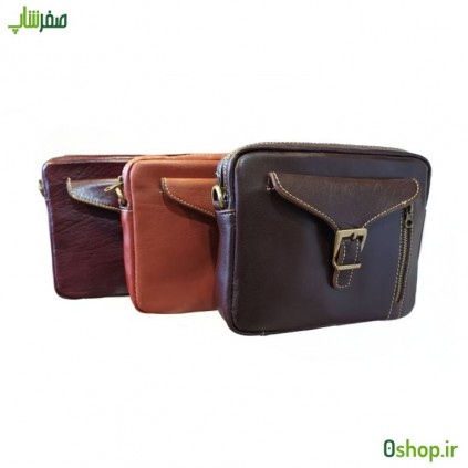 کیف اسپرت مردانه و زنانه چرم مدل جلو سگک