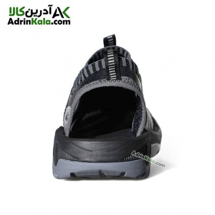 صندل هامتو مردانه مدل 710096A-1 خاکستری تیره