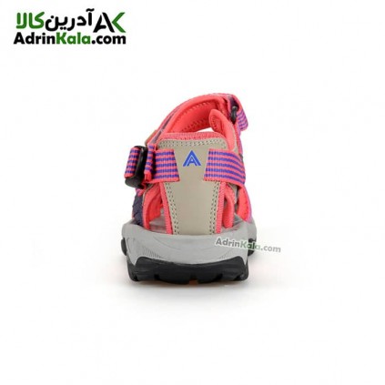 صندل هامتو مدل 9602-1 رنگ طوسی/صورتی