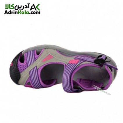 صندل زنانه هامتو مدل humtto 9602-3 رنگ طوسی/بنفش