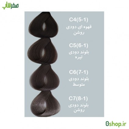 رنگ مو والانسی C4 , C5 , C6 , C7