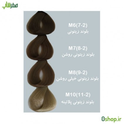 رنگ مو والانسی M6 , M7 , M8 , M10