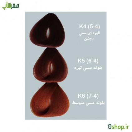 رنگ مو والانسی K4 , K5 , K6