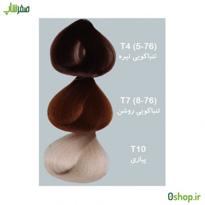 رنگ مو والانسی T4 , T7 , T10