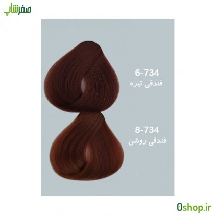 رنگ مو والانسی 6-734 , 8-734