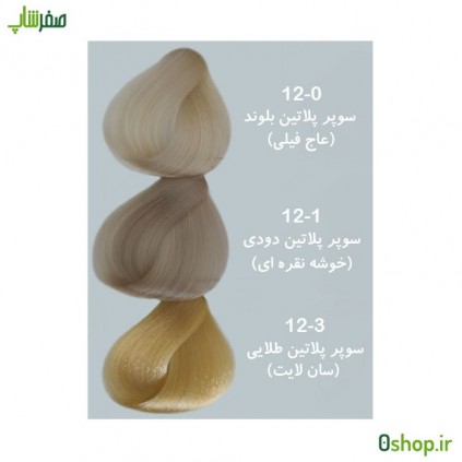 رنگ مو والانسی 12-0 , 12-1 , 12-3