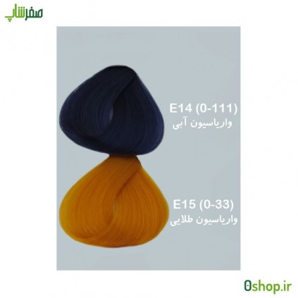 رنگ مو والانسی E14 , E15