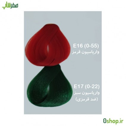 رنگ مو والانسی E16 , E17