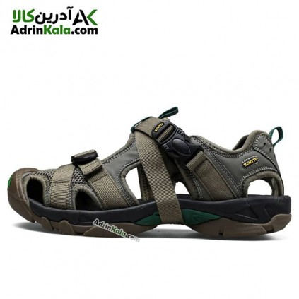 صندل کوهنوردی مردانه هامتو humtto 710091A-3 رنگ سبز زیتونی