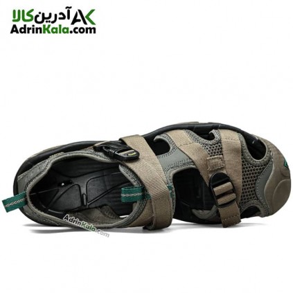 صندل مردانه هامتو humtto 710091A-3 رنگ سبز زیتونی