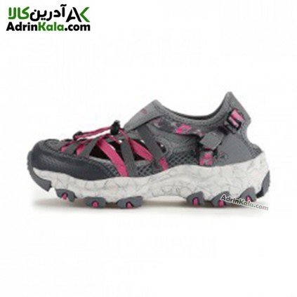 صندل راحتی زنانه هامتو مدل 1-729167 رنگ طوسی