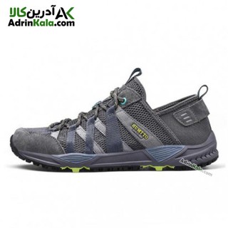 کفش پیاده روی مردانه هامتو مدل 110074A-2 رنگ خاکستری