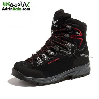 کفش مردانه اسنوهاک مدل BOLGHAIS رنگ مشکی دوخت قرمز