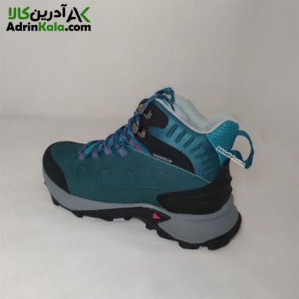 کفش ساق دار کوهنوردی زنانه هامتو کد 210381B-2 سبز کله غازی