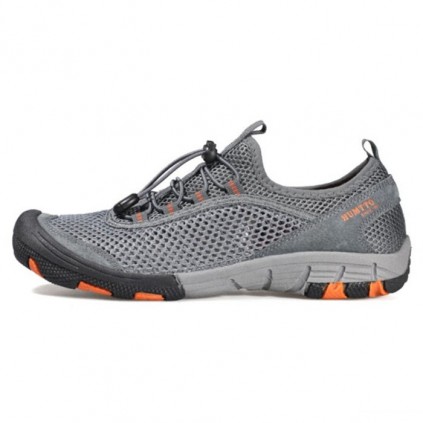 کفش راحتی مردانه هامتو مدل 1-320798A رنگ طوسی