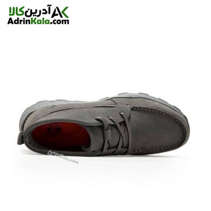 کفش مردانه پیاده روی ساقدار هامتو مدل 210738A-2 رنگ خاکستری تیره