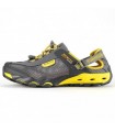 کفش مخصوص پیاده روی مردانه هامتو مدل humtto HT1605-2 خاکستری/زرد