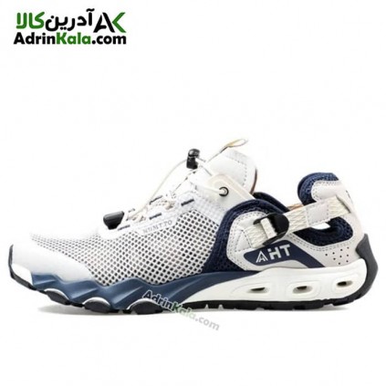 کفش هامتو مدل 610395A-1 رنگ سفید/بژ/سرمه ای