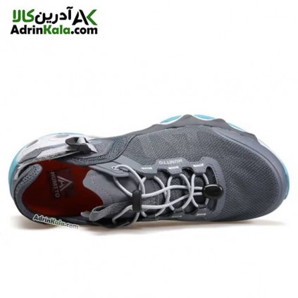 کفش هومتو مدل humtto 610395A-4 رنگ خاکستری تیره / آبی فیروزه ای