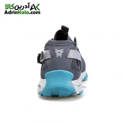 کفش آبنوردی مردانه هامتو مدل 610395A-4 رنگ خاکستری تیره/آبی فیروزه ای