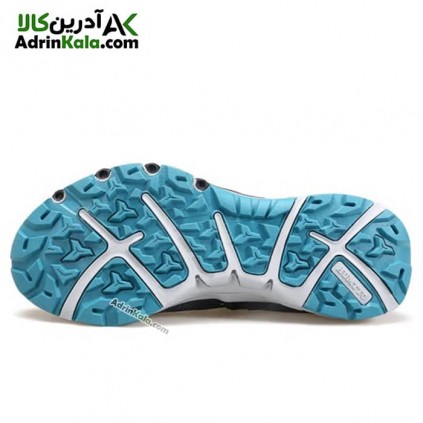 کفش هامتو مدل 610395A-4 رنگ خاکستری تیره/آبی فیروزه ای