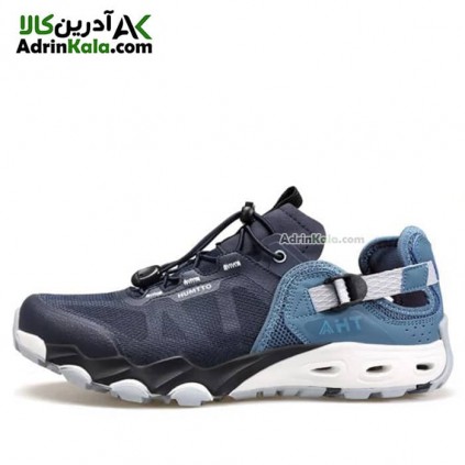 کفش هامتو پیاده روی در آب مردانه مدل 610395A-5 رنگ سرمه ای/آبی فیروزه ای
