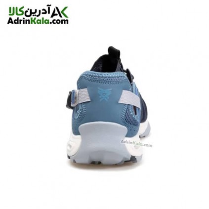 کفش طبیعت گردی مردانه هامتو مدل 610395A-5 رنگ سرمه ای/آبی فیروزه ای