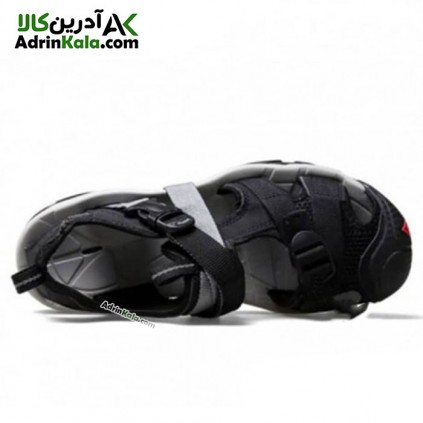 صندل پیاده روی جلو بسته مردانه هامتو 710091A-1 رنگ مشکی/قرمز