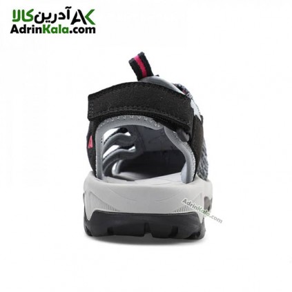 صندل هامتو مدل 710445B-1 رنگ مشکی/طوسی