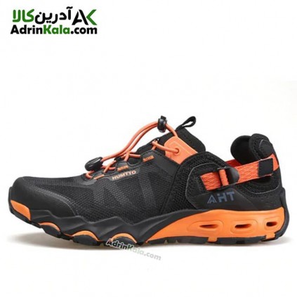 کفش آب نوردی مردانه هامتو مدل 630101A-1 رنگ مشکی/نارنجی