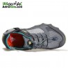 کفش آب نوردی و پیاده روی مردانه هامتو مدل humtto 630101A-4 رنگ طوسی/سبز فسفری