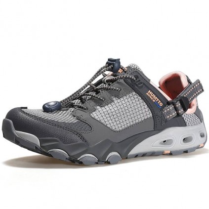 کفش آب نوردی زنانه هامتو مدل 630101B-2 رنگ خاکستری تیره/ صورتی