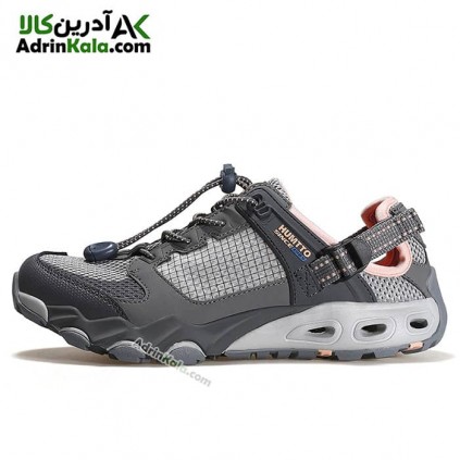کفش اسپرت زنانه هامتو مدل 630101B-2 رنگ خاکستری تیره/ صورتی