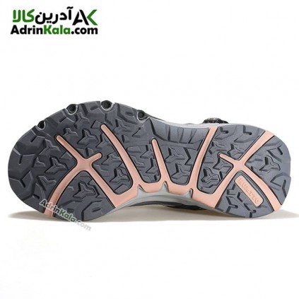 کفش هامتو زنانه مدل 630101B-2 رنگ خاکستری تیره/ صورتی