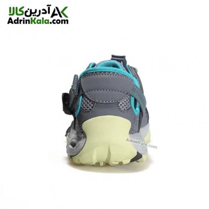 کفش ورزشی زنانه هامتو مدل 630101B-4 رنگ طوسی/سبز فسفری