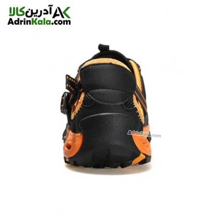 کفش هامتو مدل 630261A-1 رنگ مشکی/نارنجی