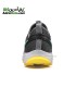 کفش مخصوص پیاده روی مردانه هامتو مدل 610049A-2 خاکستری تیره/زرد