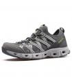 کفش مخصوص پیاده روی مردانه هامتو مدل 610049A-3 خاکستری تیره/سبز
