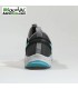 کفش مخصوص پیاده روی مردانه هامتو مدل 610049A-4 خاکستری تیره/آبی فیروزه ای