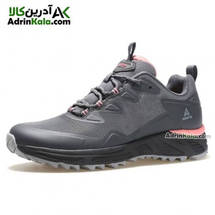 کفش پیاده روی زنانه هامتو مدل 130161B-1 رنگ خاکستری تیره
