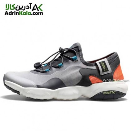 کفش دویدن مردانه هامتو مدل 320710A-1 رنگ طوسی/خاکستری تیره