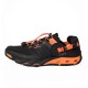 کفش مردانه هامتو مدل 630551A-1 رنگ مشکی/نارنجی