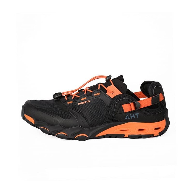 کفش مردانه هامتو مدل 630551A-1 رنگ مشکی/نارنجی