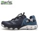 کفش پیاده روی مردانه هامتو مدل 630551A-2 رنگ سرمه ای/آبی فیروزه ای