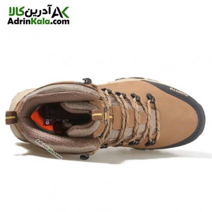 خرید کفش ساقدار مردانه هامتو مدل 220865A-2 رنگ خاکی