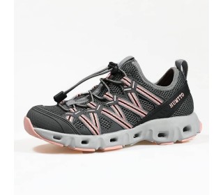 کفش مخصوص پیاده روی زنانه هامتو مدل 610049B-2 رنگ خاکستری/صورتی روشن