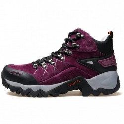 کفش کوهنوردی زنانه هومتو مدل humtto 210696B-2 رنگ زرشکی