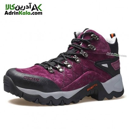 کفش کوهنوردی اصل زنانه هومتو مدل 210696B-2 رنگ زرشکی